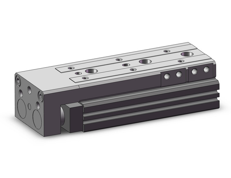 SMC 13-MXQ16-50 Cyl, Slide Table, Clean Series
