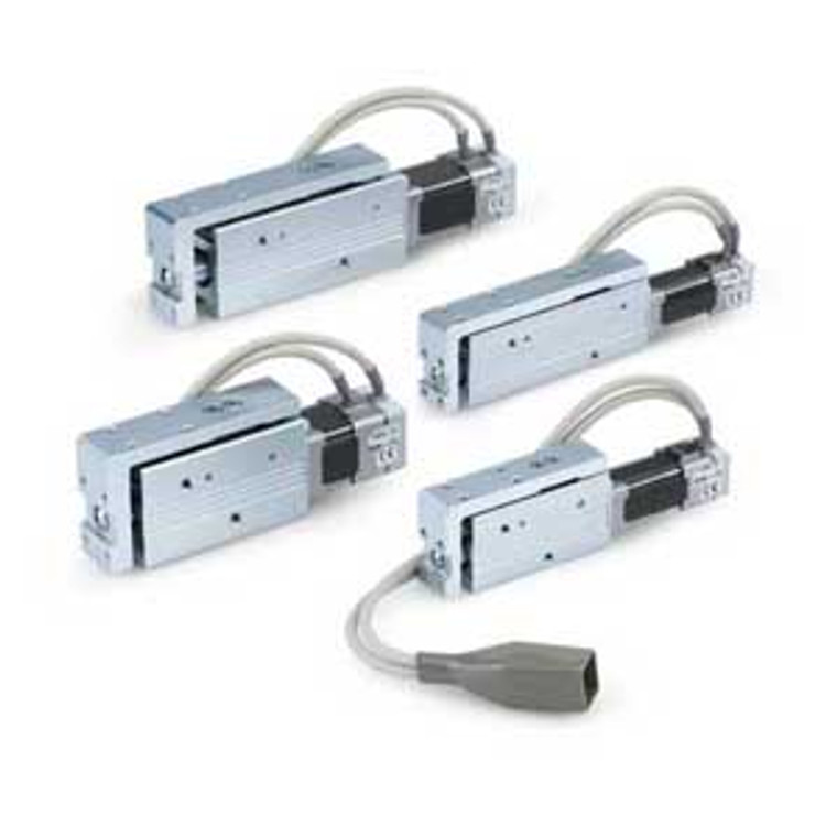 SMC LEPS6K-25R-R31N3D LEPS Series Electric Actuator Miniature Slide Table Type Step Motor (Servo 24 VDC)