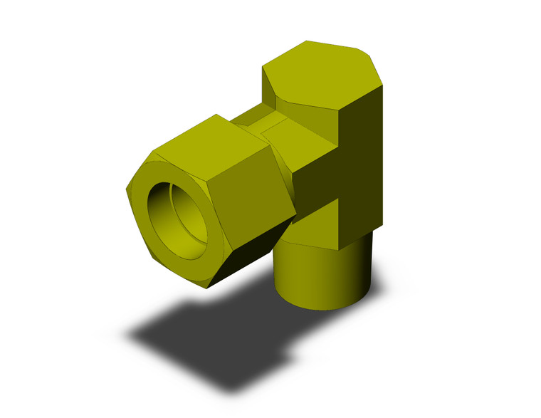 SMC DL10-02 Fitting, Male Elbow Pack of 10