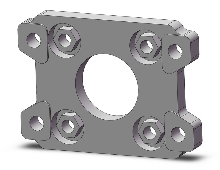 SMC CA2-F05 tie rod cylinder flange mount kit