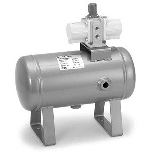 SMC 25A-VBAT05A1 25A-VBAT Series Compatible With Secondary Batteries Air Tank Standard Product (For Japanese Market)