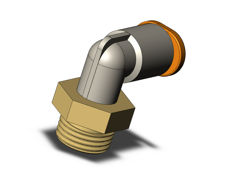 SMC KQ2L05-01AP1 Fitting, Male Elbow Pack of 10