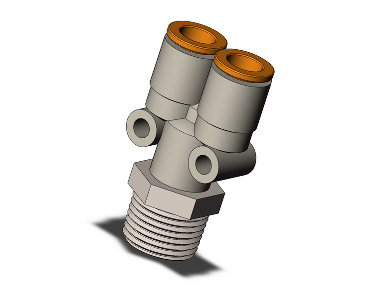 SMC KQ2U09-36N Fitting, Branch Y Pack of 10