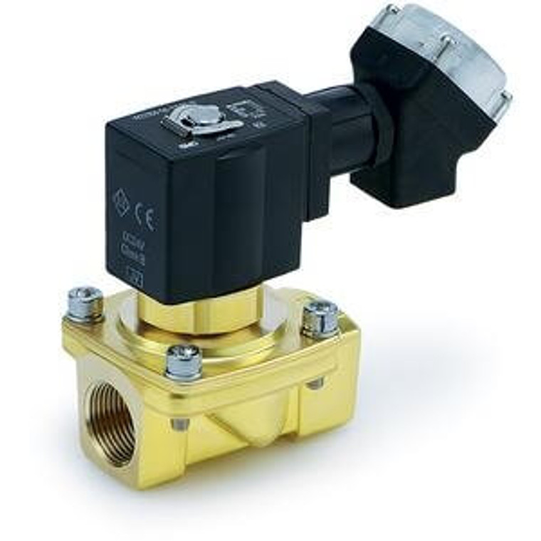 SMC VXEZ2230-02-5D1 2 Port Sol Valve, Energy Saving