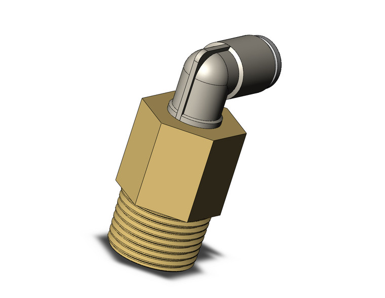 SMC KQ2W06-03A Fitting, Ext Male Elbow