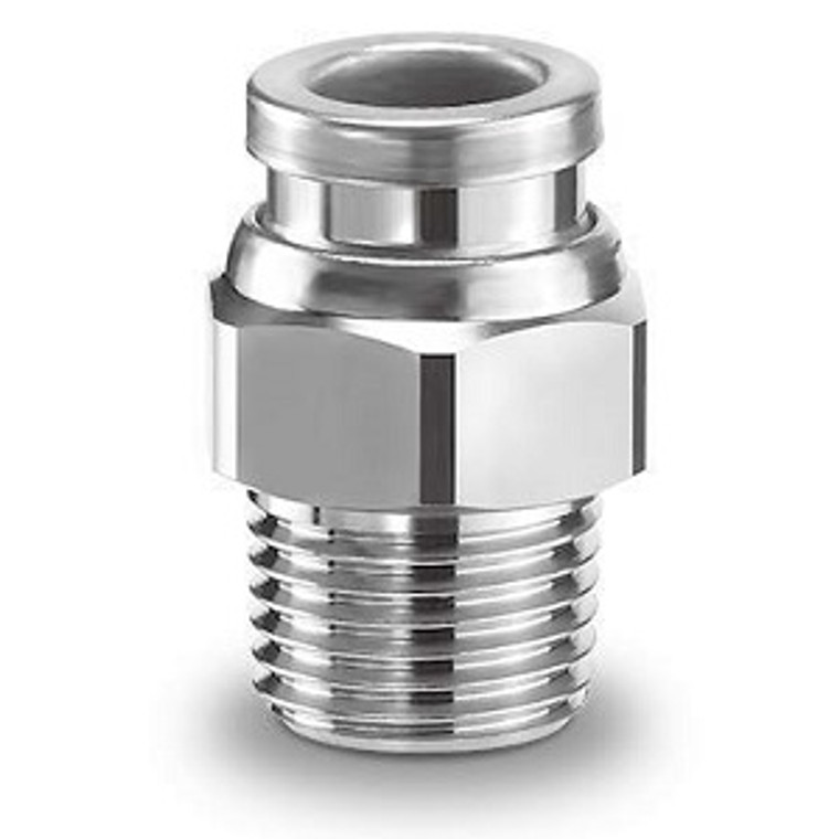 SMC KQG2H12-02-F KQG2-F Series FDA Compliant Fittings Stainless Steel 316 One-touch Fittings Applicable Tubing
