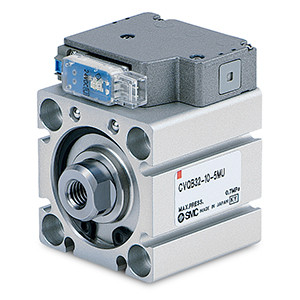 SMC CVQB40-10M-5MO Compact Cylinder With Solenoid Valve