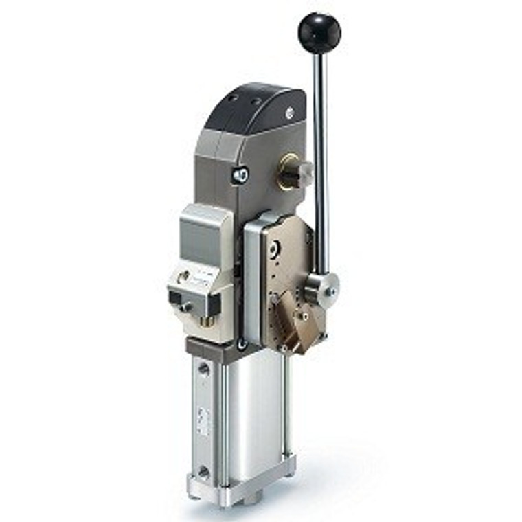 SMC CKZ3N50TP-90DTCFM-X2568L CKZ3N-X2568  Series NAAMS Standards Compliant Power Clamp Cylinder ?50,?63 With Manually Operated Handle