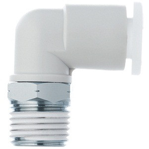 SMC KQ2L08-01G KQ2L-G Series Metric Size One-touch Fittings Stainless Steel Male Elbow Connection Thread R