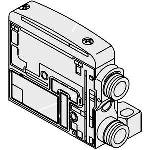 SMC VVQC2000-2A-1-C12-R Manifold Assembly Part No. U-Side End Plate Assembly For VQC1000/2000 Series