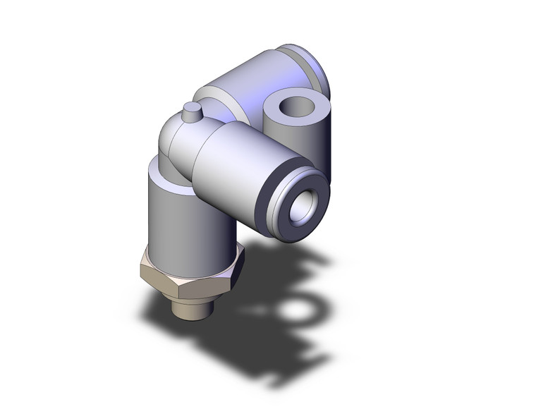 SMC KGD04-M5 Fitting, Male Delta Union Pack of 2