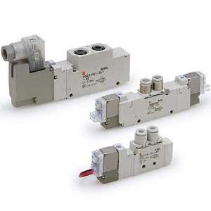 SMC VQZ3421-5YW1-N11T VQZ1000·2000·3000 Series 5 Port Solenoid Valve Body Ported Plug Lead Unit Single Unit
