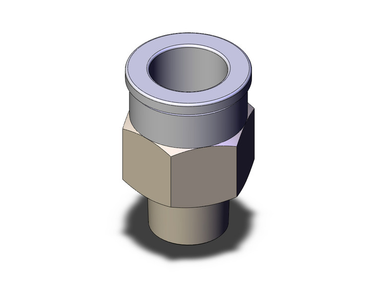 SMC KGH16-03 Fitting, Male Connector Pack of 2