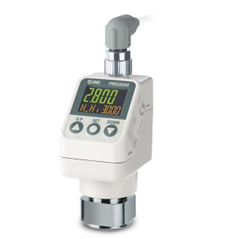 SMC ISE76G-N02T-L2-ML ISE70G/75G/76G/77G Series 3-Screen Display High-precision Digital Pressure Switch For General Fluids