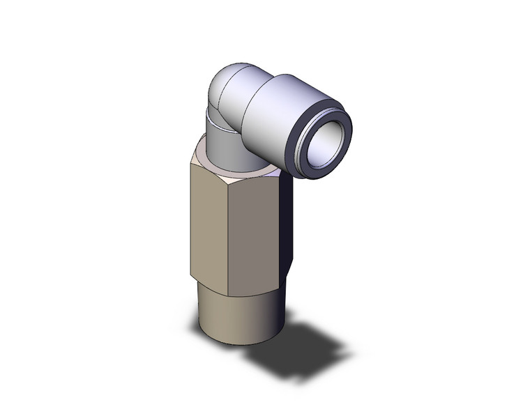 SMC KGW12-04S Fitting, Ext Male Elbow Pack of 2