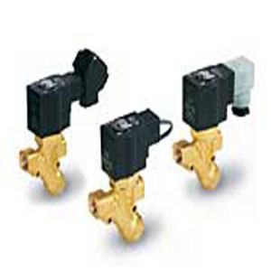 SMC VXK2220-03-5DS1 VXK21/22/23 Series Direct Operated 2 Port Solenoid Valve, With Built-in Y-strainer, For Air, Water, Oil, Steam