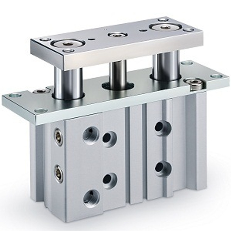 SMC MGPLF50TN-125Z-M9NVZ MGP Series Compact Guide Cylinder With Flange