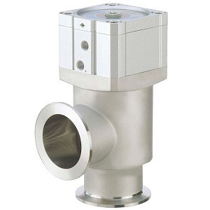 SMC XMD-80DLH0 XMD Series Stainless Steel High Vacuum Angle Valve 2 Stage Control,Single Acting/Bellows,O-ring Seal