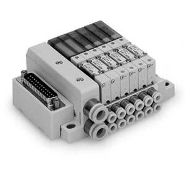 SMC SS0751-06C4N7FD0-DS Slim Compact Bar Base