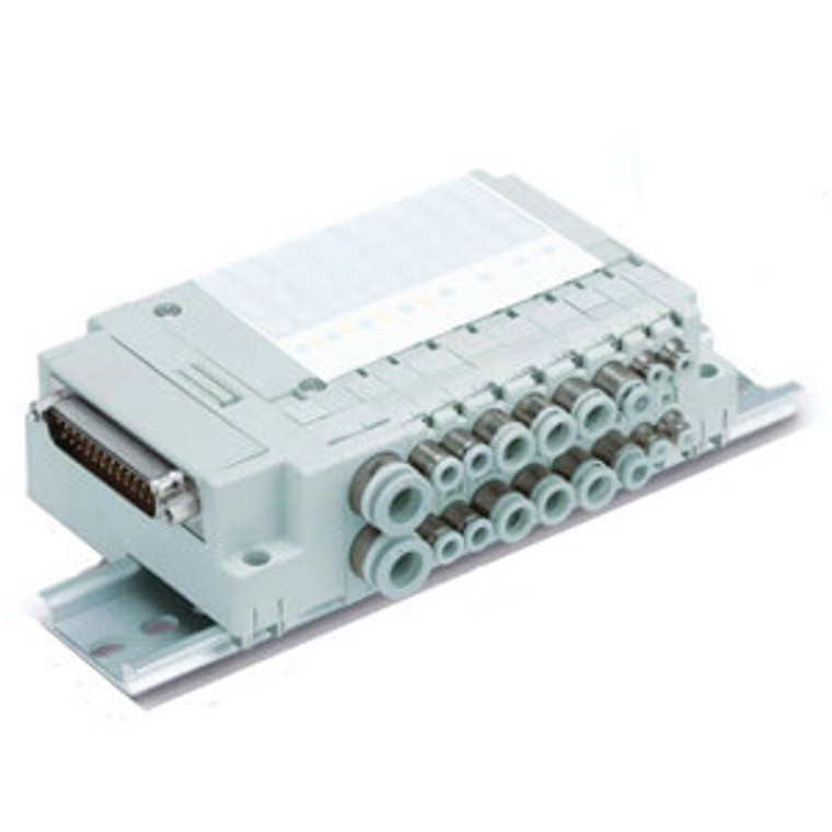 SMC SS5J2-60LFD1-S05DS10 Mfld, Plug-In, Cable Type