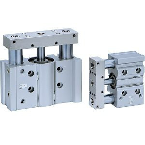 SMC MGPS80TF-25-M9PV MGPS Series Compact Guide Cylinder Heavy Duty Guide Rod Type