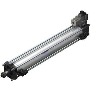 SMC CVS1FN50TN-350H-5 Cyl, W/ Valve