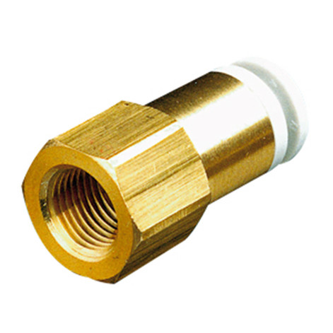 SMC - KQ2F07-34-X34 - Push-In to Push-In Pneumatic Tubing Fitting - Body Material STANDARD TUBING, LOW TEMPERATURE, VITON SEALS