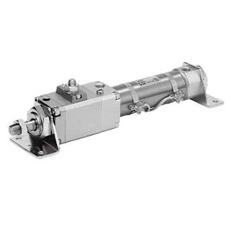 SMC CDLM2L40-350-E CLM2 Series Fine Lock Cylinder Double Acting,Single Rod