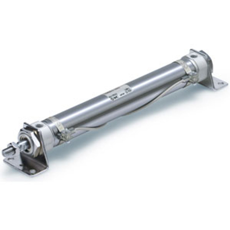 SMC CDM2B40M-150Z CM2 Series Air Cylinder With Stable Lubrication Function (Lub-retainer) Standard