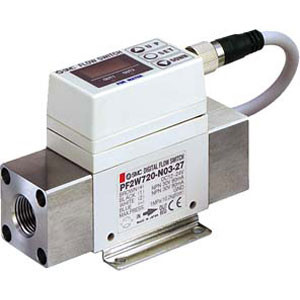 SMC PF2W740-F06-27-M PF2W Series For Water Digital Flow Switch Integrated Display Type