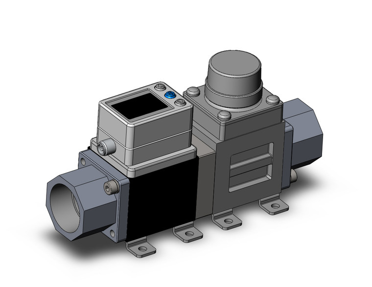 SMC PF3W740S-N06-ETN-MR 3-Color Digital Flow Switch For Water