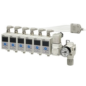 SMC ISA3-HFL-2LB-L1 ISA3-L Series 3-Color Display Digital Gap Checker With Control Unit