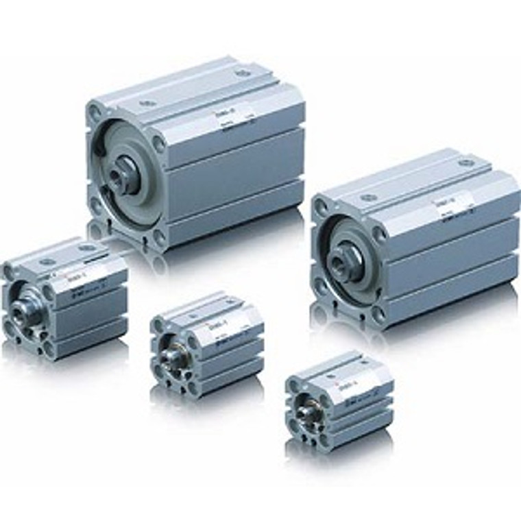 SMC CD55B50-20-A96VL C55 Series ISO(21287) Standards Compact Cylinder Double Acting Single Rod