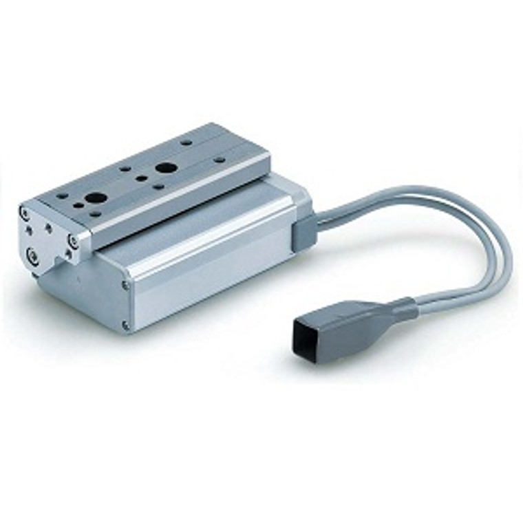 SMC LES8RJ-75BS-R8C918 LES Series Electric Slide Table/Compact Type Step Motor (Servo 24 VDC) Applicable To The JXC  Series