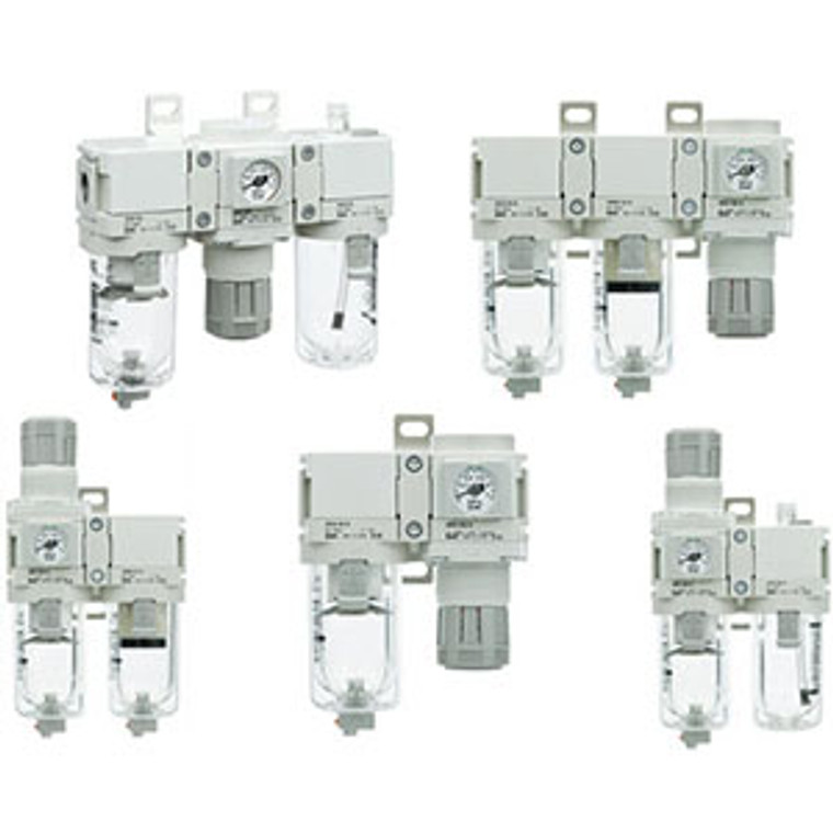 SMC AC20A-02-V-D Fr/L Combo Modular