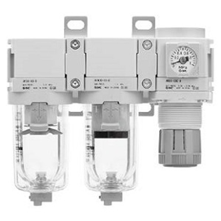 SMC AC20C-N02-CZ-D AC20C-D?AC40C-D Series Air Combination Air Filter + Mist Separator + Regulator