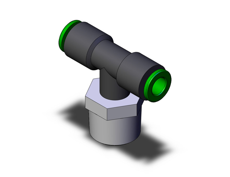 SMC KRT07-36S One-Touch Fitting, Flame Resistant