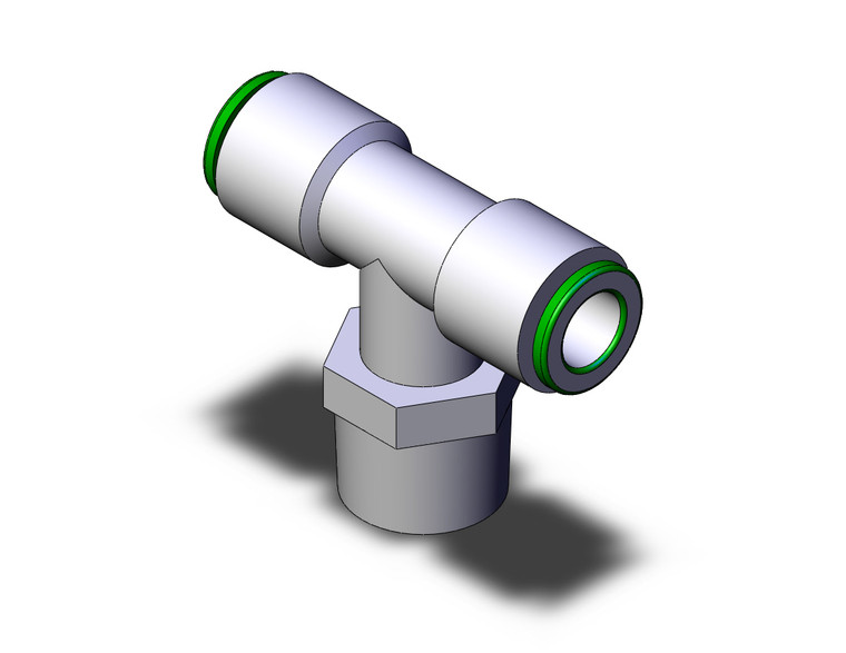 SMC KRT08-03SW2 Fitting, Branch Tee Pack of 10