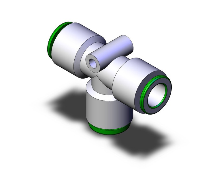 SMC KRT10-00W2 Fitting, Tee Union