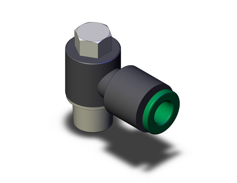 SMC KRV06-01S one-touch fitting, flame resistant fitting, univ. male elbow