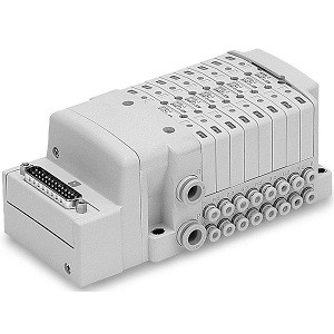 SMC SS0750-04C4C8FD0-D0 S0700 Series Manifold Manifold Stacking Base F Kit (D-sub Connector)