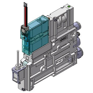 SMC ZK2P00K5PLA-06-BCDJ ZK2A Series Vacuum Pump System Vacuum Unit Single Unit Vacuum Pump System + With Valve + Without Energy Saving Function