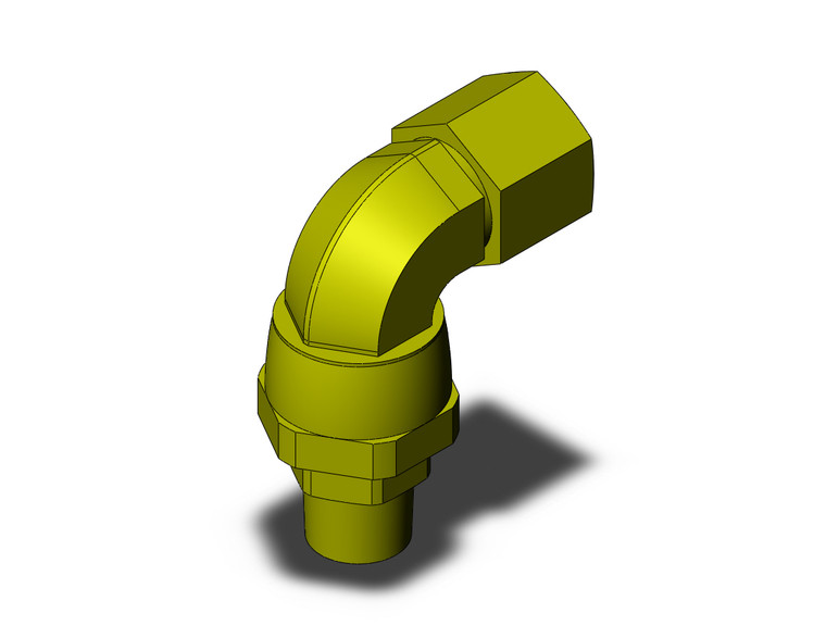 SMC L08-01S Fitting, W/Sealant Pack of 10