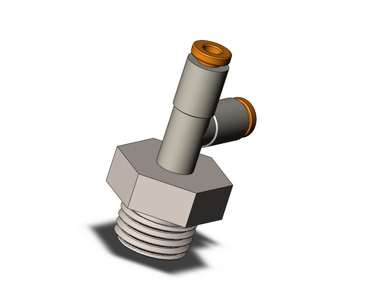 SMC KQ2Y01-35NP Fitting, Male Run Tee