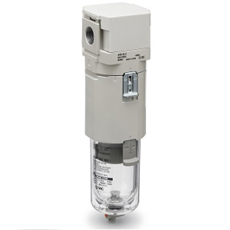 SMC AFF40-N04BC-LZ-D AFF-D Series Line Filter Compressed Air Purity Class