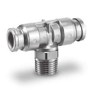 SMC KQB2T11-N01-F KQB2-F Series FDA Compliant Fittings Metal One-touch Fittings Applicable Tubing