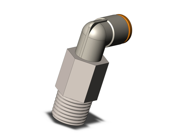 SMC KQ2W07-02NS Fitting, Ext Male Elbow