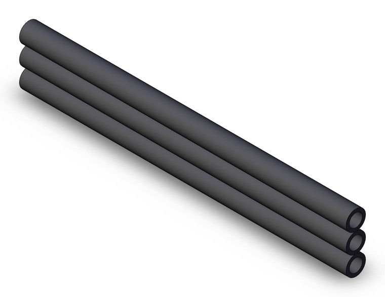 SMC TFU0604B-3 Tubing, Flat Polyurethane