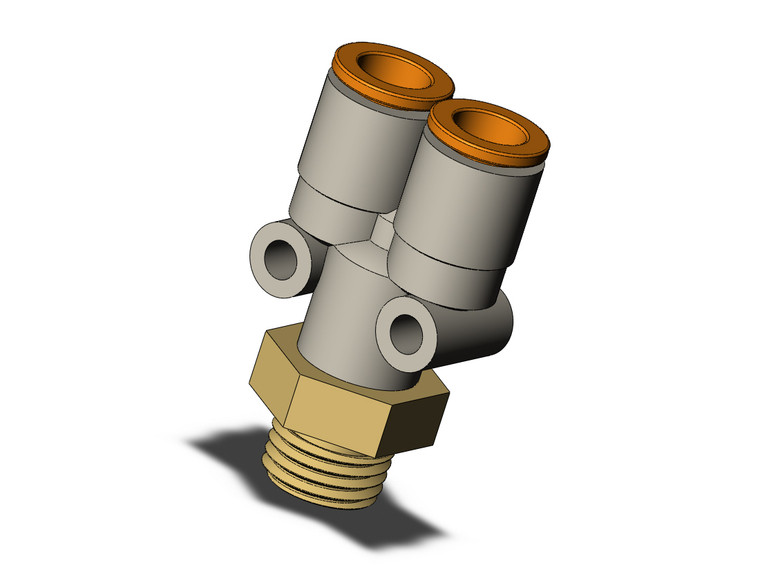 SMC KQ2U09-35AP Fitting, Branch Y