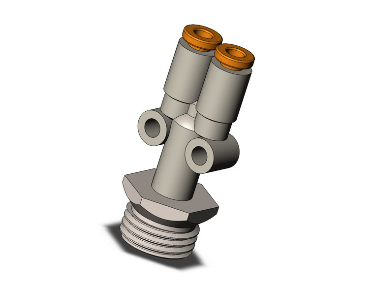 SMC KQ2U01-U02N Fitting, Branch Y